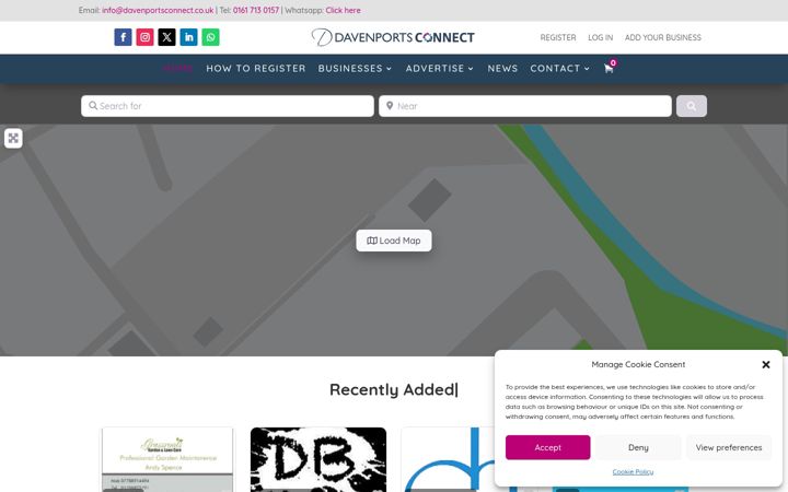 Screenshot of burysbusinessexperts.co.uk