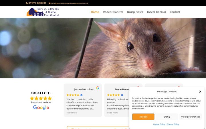 Screenshot of burystedmundspestcontrol.co.uk
