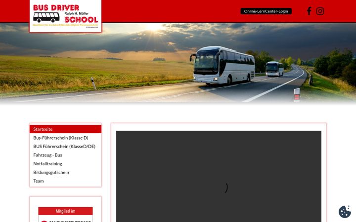 Screenshot of bus-driver.eu