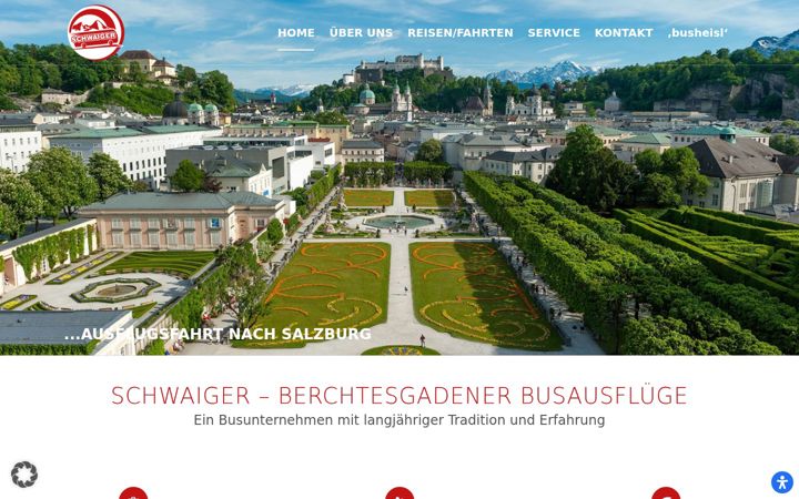 Screenshot of bus-schwaiger.de