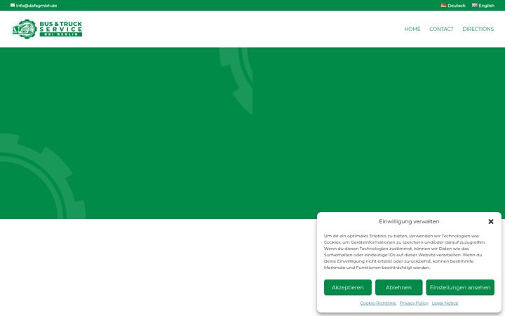Screenshot of bus-truck-service.de
