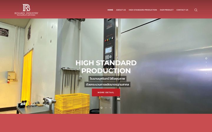 Screenshot of busarin.com