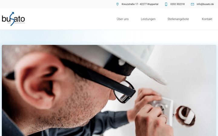 Screenshot of busato.de