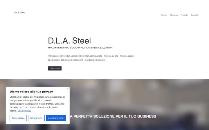 Screenshot of busatosteel.com