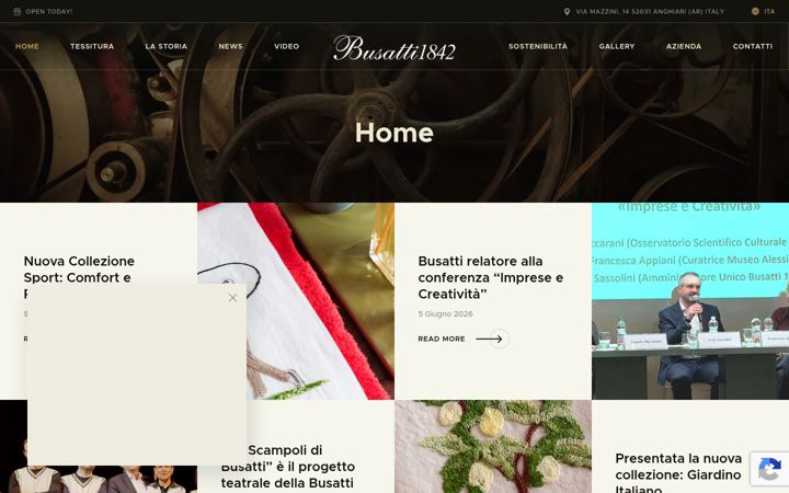 Screenshot ta' busatti.com