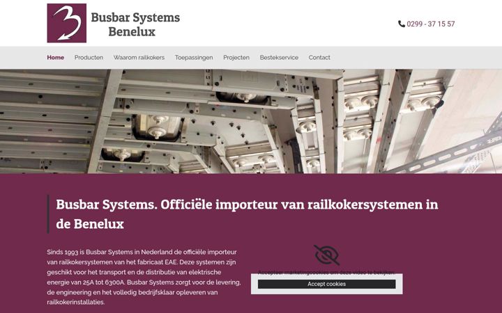 Ekrano kopija busbar.nl