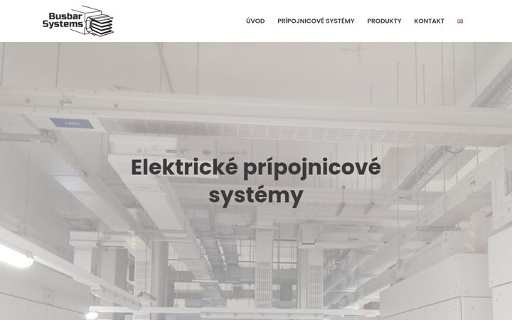 Screenshot of busbarsystems.sk