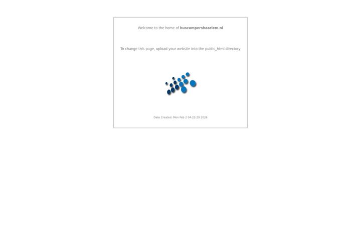 Screenshot of buscampershaarlem.nl