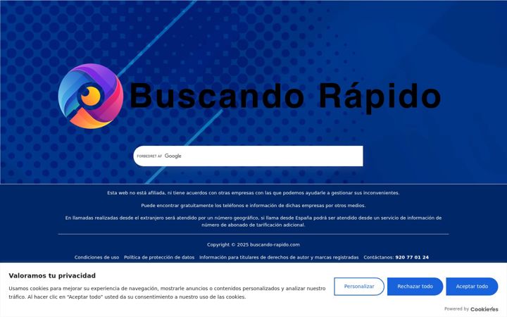 Screenshot of buscando-rapido.com