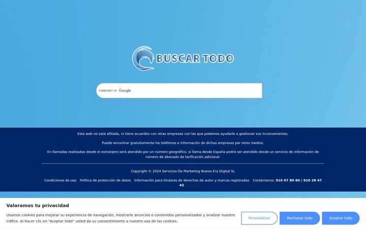 Screenshot of buscar-todo.com