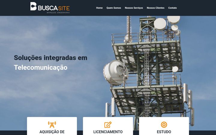 Screenshot of buscasite.com.br