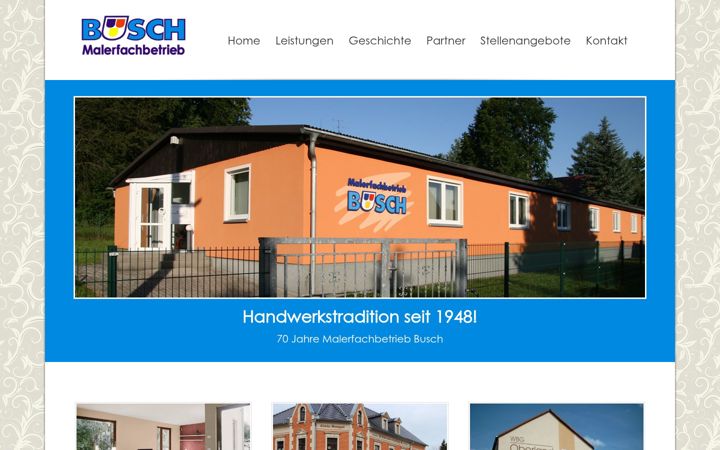 Screenshot of busch-maler.de