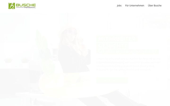 Screenshot of busche-personal.de