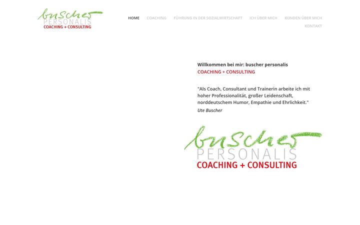 Screenshot of buscher-personalis.de