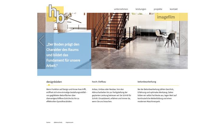 Screenshot of buschmannbau.de
