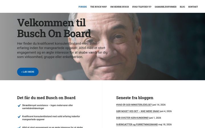 Screenshot of buschonboard.dk
