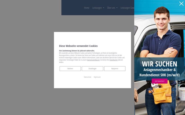 Screenshot ta' buschsanitaer.de