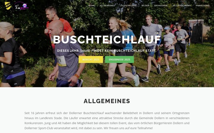 Screenshot ta' buschteichlauf-dollern.de