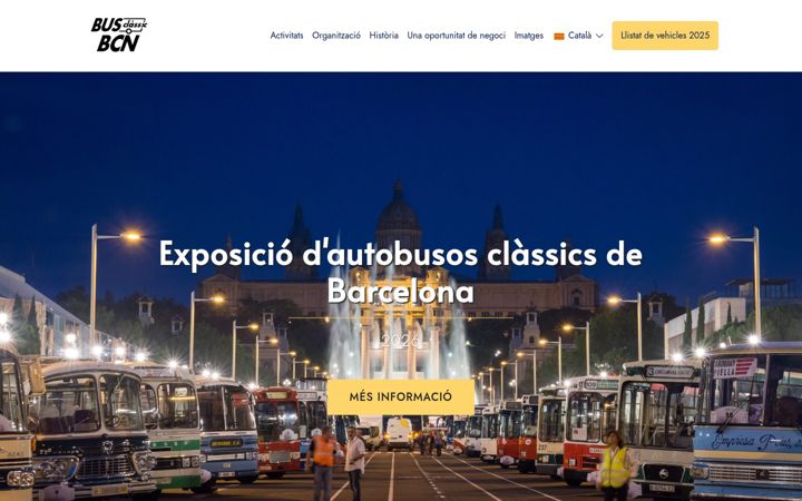 Screenshot of busclassic.org
