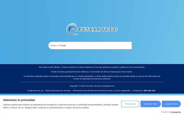 Screenshot of buscorapido.com