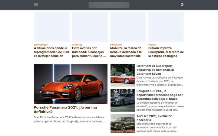 Screenshot of buscouncoche.es