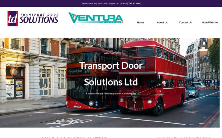 Screenshot of busdoorparts.org.uk