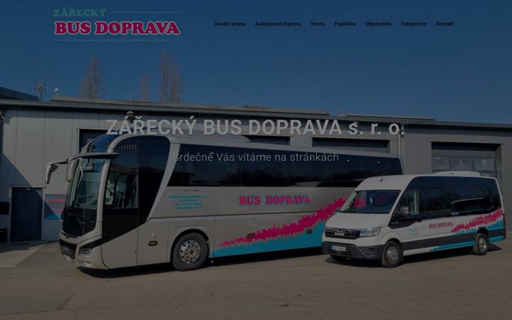 Screenshot stránky busdoprava.cz