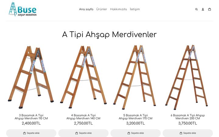 Screenshot of buseahsapmerdiven.com