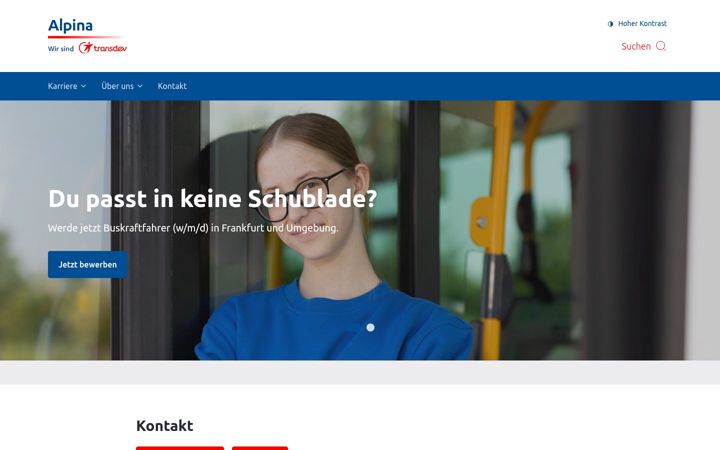 Screenshot of busfahrer-frankfurt.de