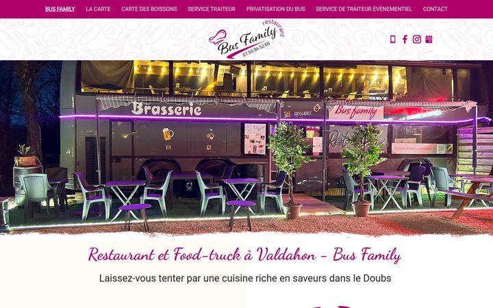 Screenshot of busfamily.fr