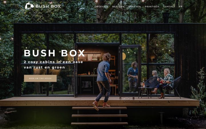 Screenshot of bushbox.be