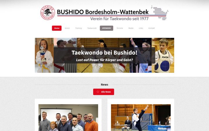 Screenshot of bushido.sh