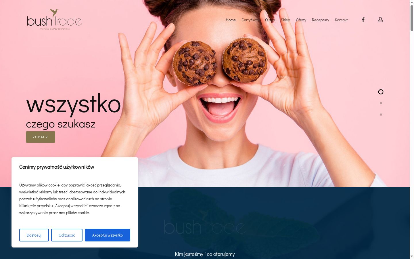 Snímka obrazovky banera súhlasu zobrazeného pred akoukoľvek interakciou