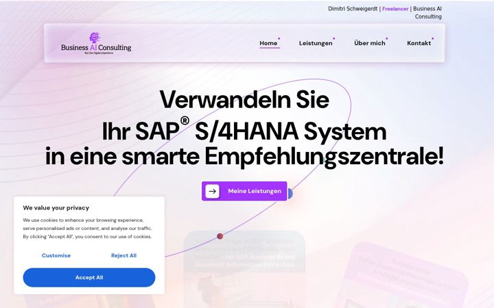 Screenshot of business-ai-consulting.de