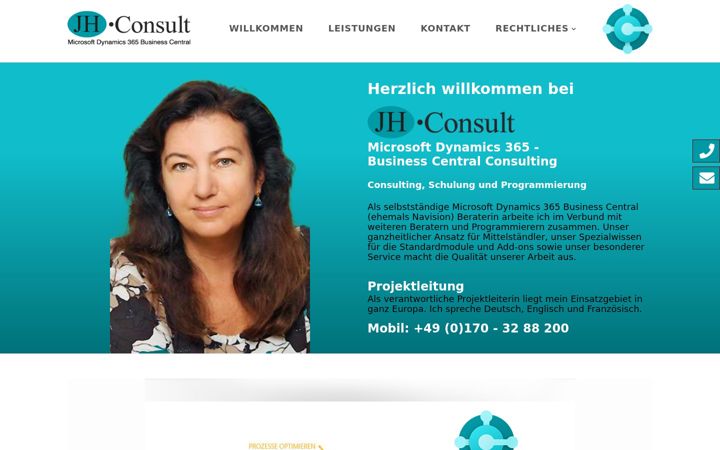 Screenshot of business-central-consulting.de