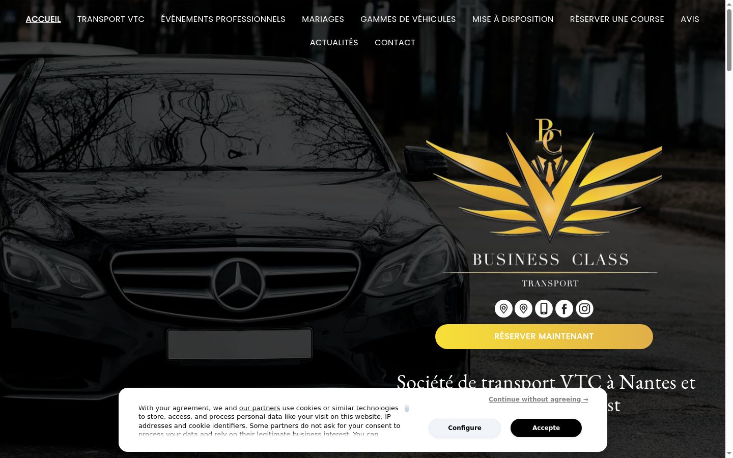 Screenshot tal-banner tal-kunsens muri qabel kwalunkwe interazzjoni