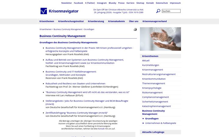 Screenshot of business-continuity-management.info
