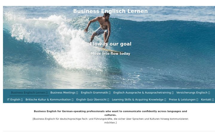 Screenshot of business-englisch-lernen.org