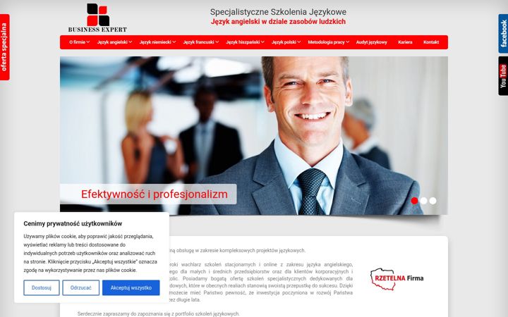 Screenshot of business-expert.pl