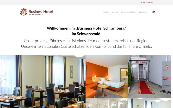 Screenshot of business-hotel-schramberg.com