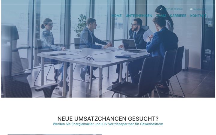 Екранна снимка на business-ics.de