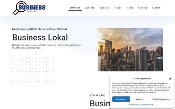 Screenshot of business-lokal.de