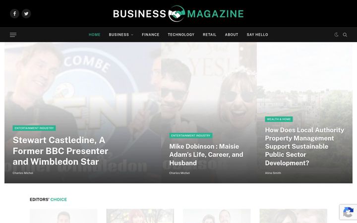 Screenshot of business-magazine.org