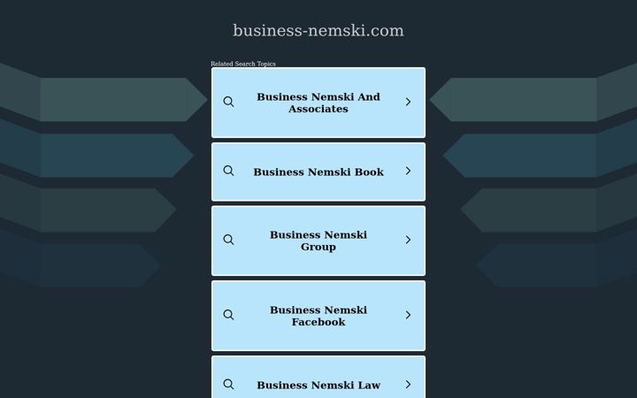 Screenshot of business-nemski.com