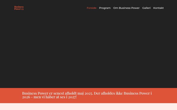 Screenshot of business-power.dk