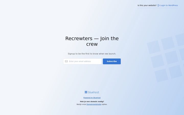 Screenshot of business-recrewters.nl