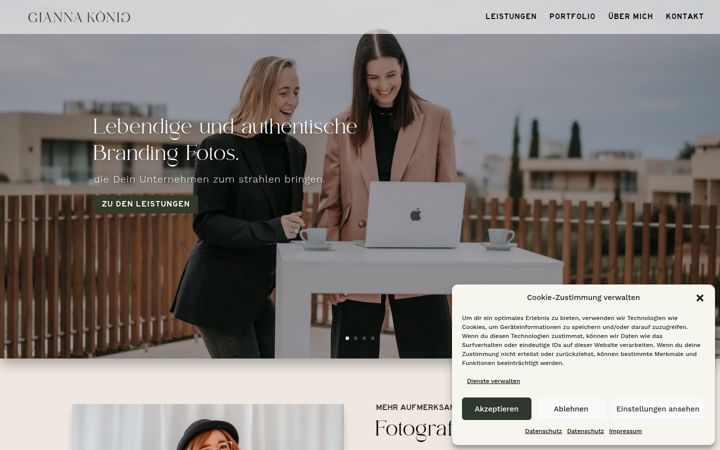 Screenshot of business-shootings.de