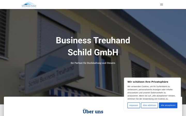 Screenshot of business-treuhand.ch