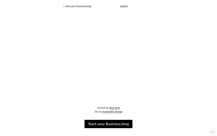 Screenshot of business.blog