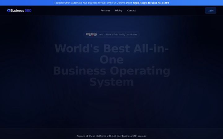 Screenshot of business360.app
